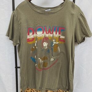 David Bowie Distressed Tee